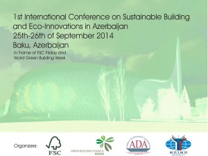Первая Международная Конференция Устойчивого Строительства и Эко-инноваций в Азербайджане